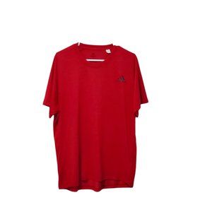 Adidas Men's Red FREELIFT Athletic T-shirt XL